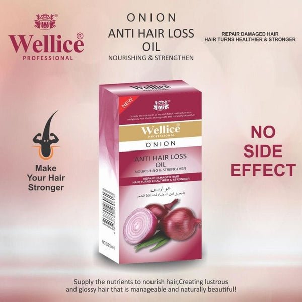 Wellice Professional Onion Anti-Hair Loss Hair Oil